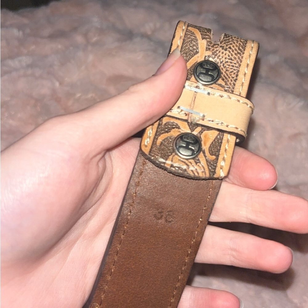 HOOEY western belt length 38 women - Picture 6 of 6